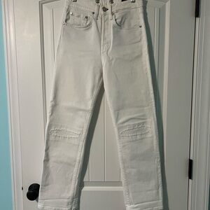 rag & bone Maya High-Rise Ankle Straight jeans - Size 24